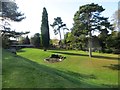 Looking south on the Castle Gardens