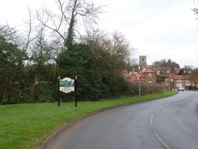 Approaching North Wheatley
