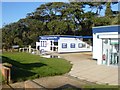 SZ4598 : Lepe, information centre by Mike Faherty