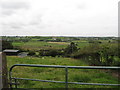 View westwards into the Cully Water valley from Bonds Road