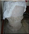 SP8619 : Wingrave - SS Peter & Paul - Norman font by Rob Farrow