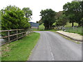 Sharp bend by the Cloverhill Golf Club House in Lough Road