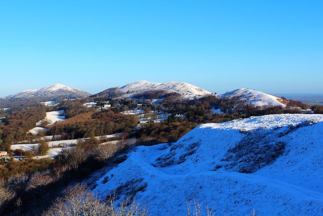 The northern Malvern Hills