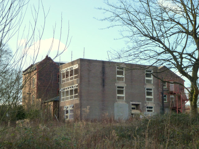 Rear of Derelict Billinge Hospital... © Gary Rogers :: Geograph Britain ...