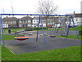 Playground seen from Odessa Road