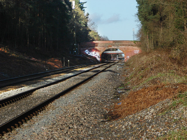 Railway near Crowthorne
