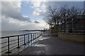 The river front near Birkenhead Priory