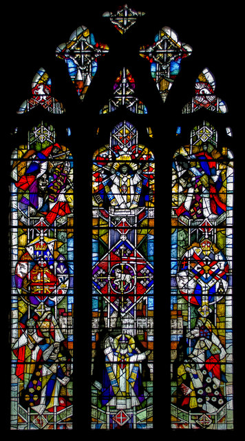 Thomas à Becket window, St John's church, Penshurst
