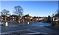 Crossroads outside Royal Stoke University Hospital