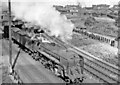 Carlisle, northward view from St Nicholas Bridges over railway complex, 1960