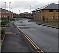 Main road through Bocam Park, Pencoed