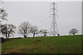 Pylon near Woodlands Farm