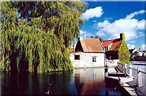 SK9818 : The village pond at Castle Bytham, near Bourne, Lincolnshire by Rex Needle