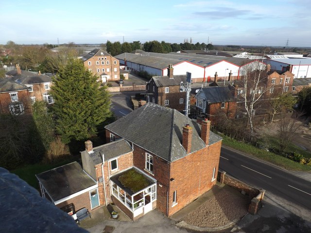 View from top of Heckington windmill