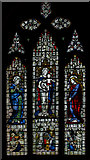 TQ5243 : Stained glass window, St John the Baptist church, Penshurst by Julian P Guffogg
