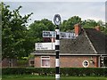 Road sign, Cumwhinton