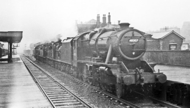 Chesterfield LMS, 1951: four locomotives... © Ben Brooksbank ...