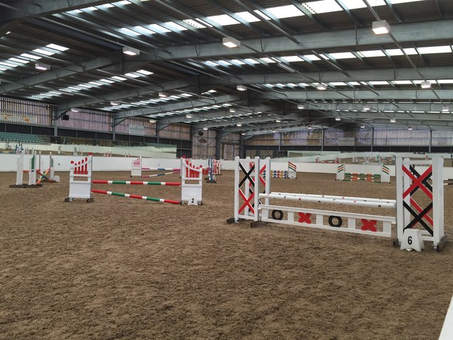 Reaseheath Equestrian Centre: indoor arena