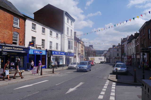 Broad Street, Welshpool © Phil Champion :: Geograph Britain and Ireland