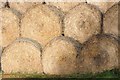 SO9736 : Straw bales by Philip Halling