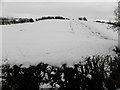 A snow covered hill, Clogherny Glebe