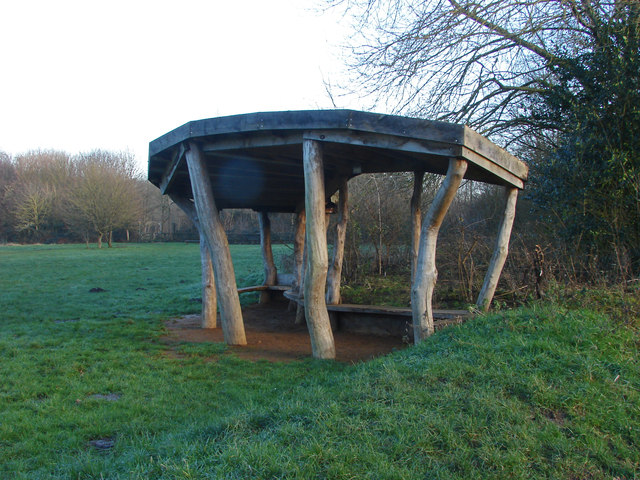 Seating area, Denham Country Park