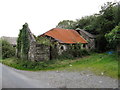 Derelict farm buildings on Cashel Road