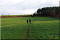 SO8580 : North Worcestershire Path - walkers in field, near Caunsall, Worcs by P L Chadwick