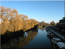TL4659 : View of the River Cam from Riverside Bridge by Keith Edkins