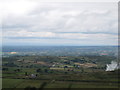 The northern foothills of the Mournes viewed from the slopes of Slieve Meelmore