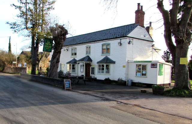 The New Harp Inn and village shop,... © Jaggery :: Geograph Britain and ...