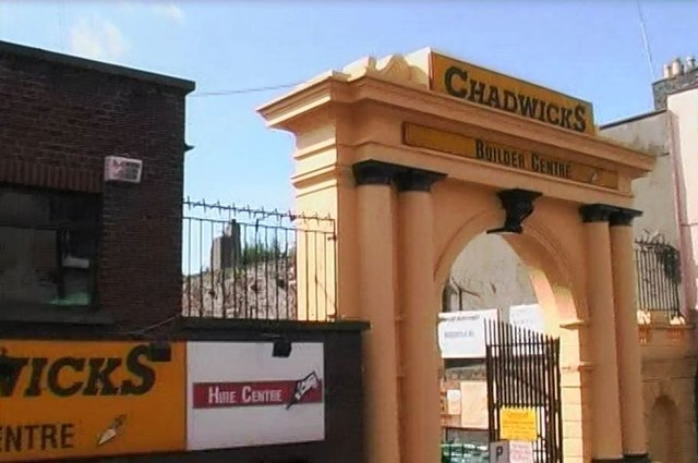 Entrance to Chadwick's Builder Centre