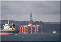 J4886 : The 'Byford Dolphin' in Belfast Lough by Rossographer
