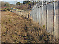 SU9260 : Pirbright range fence by Alan Hunt
