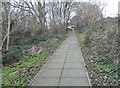 Path to Malvern Way School