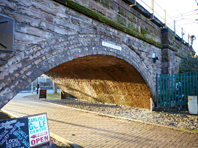 Railway arch at English Damside