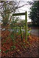 North Worcestershire Path signpost, Blakeshall Lane, Blakeshall, Worcs