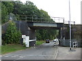 Railway bridge over Cart Road