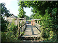 Footbridge near Trenches Farm