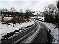 A bend along Cormore Road