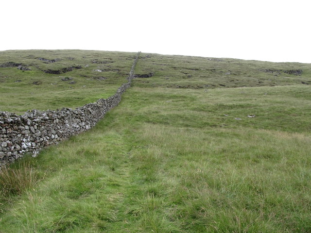 Batt's Wall on the northern slopes of Slieve Muck