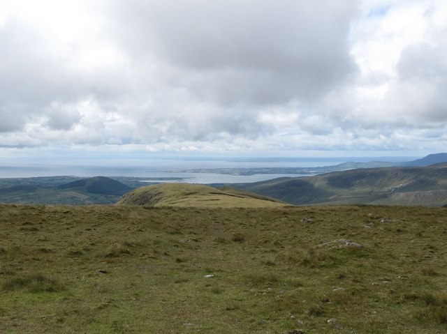 View towards the end of the Slieve Muck ridge