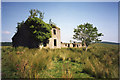 NY7275 : Derelict Farmhouse, Mossy Walls by Les Hull