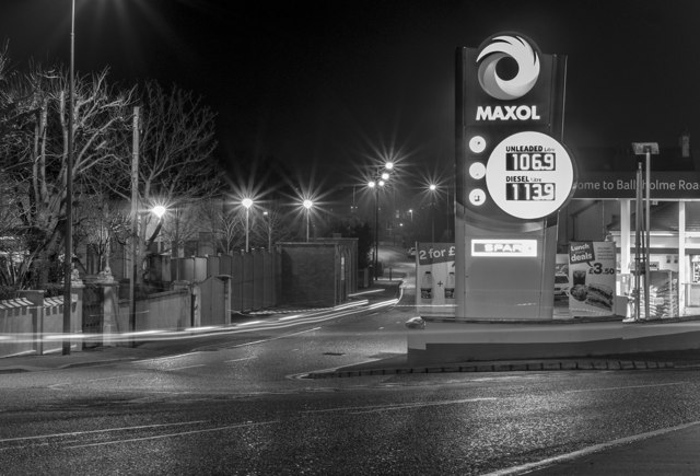 Petrol station, Bangor