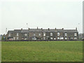 Stone terraced houses at Longshaw, Billinge