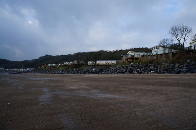 Caravan Park at Lydstep Haven © Ian S :: Geograph Britain and Ireland