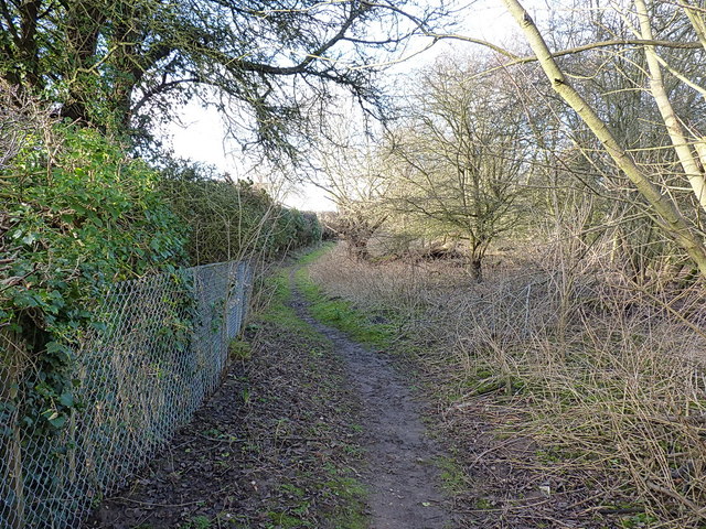 Footpath on the north side of Brewood