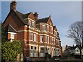 Mansions on the site of the Pepperpot Chapel, Milverton Terrace, Leamington