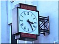 NZ2464 : Clock in Northumberland Street, NE1 by Mike Quinn