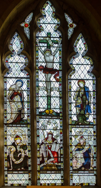 East window, St Mary's church, Chiddingstone 
